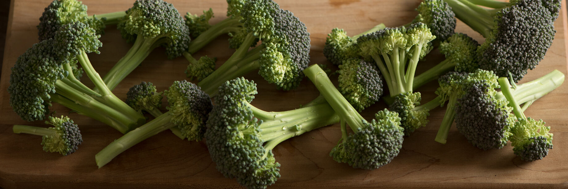 Broccoli can be enjoyed raw or cooked, roasted or steamed.