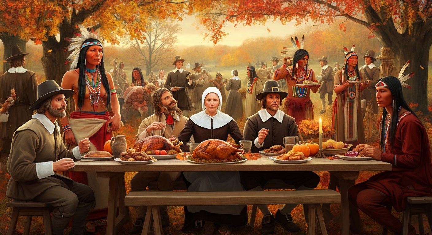 Portrait of the First Thanksgiving